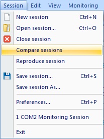 Compare Sessions